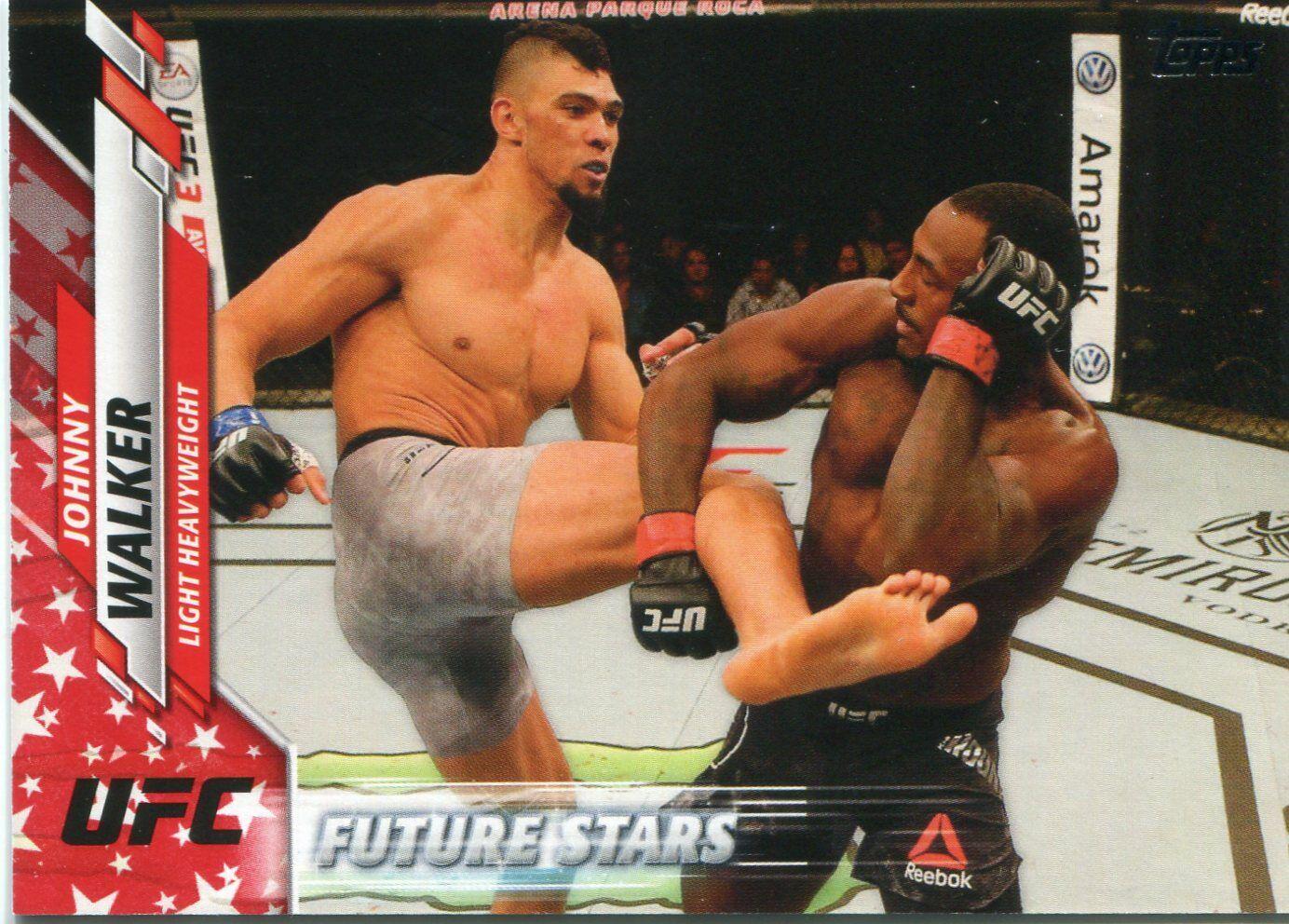 Johnny Walker 2020 Topps UFC Base #76 Independence Day