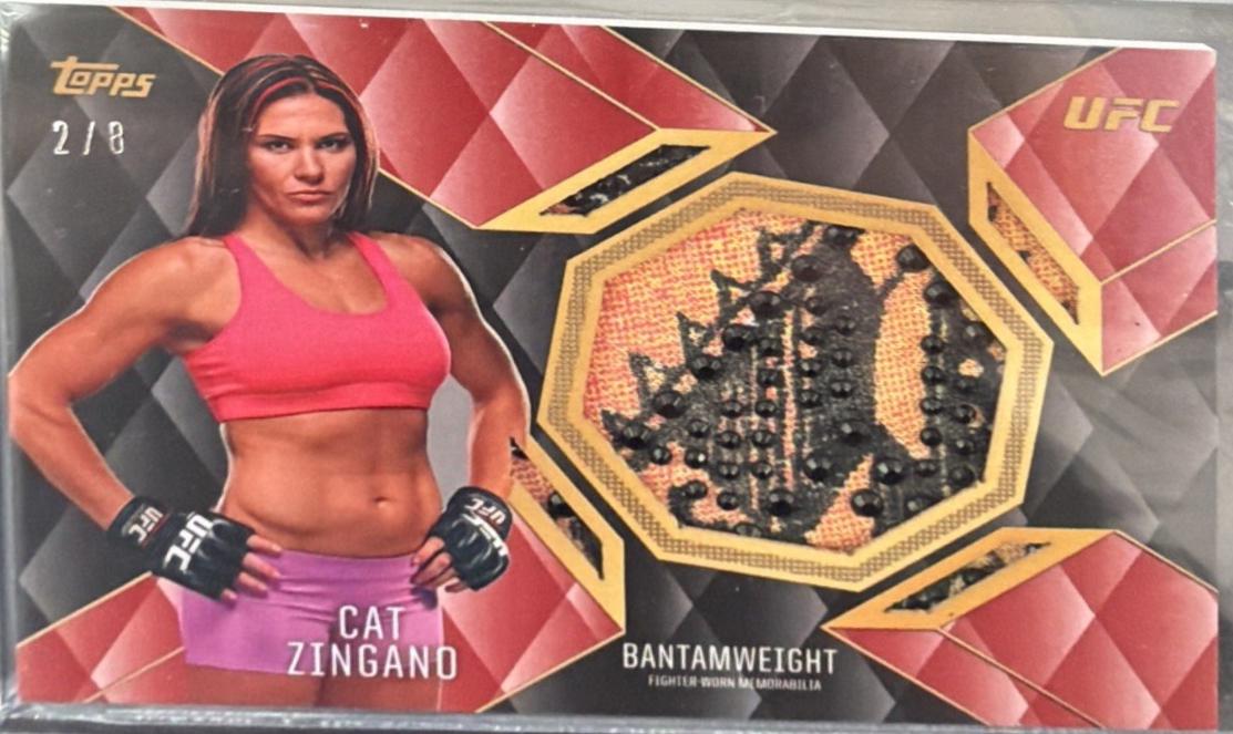 Cat Zingano 2016 Topps UFC Top of the Class Top of the Class Relics #TCR-CZ Red