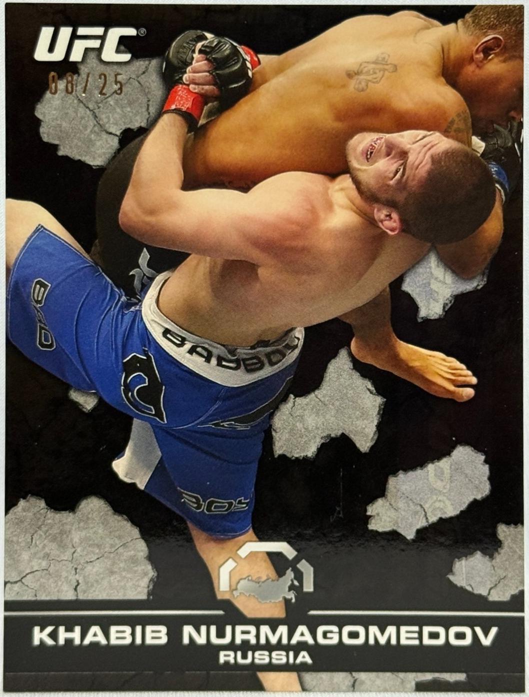 Khabib Nurmagomedov 2013 Topps UFC Bloodlines Base #42 Black