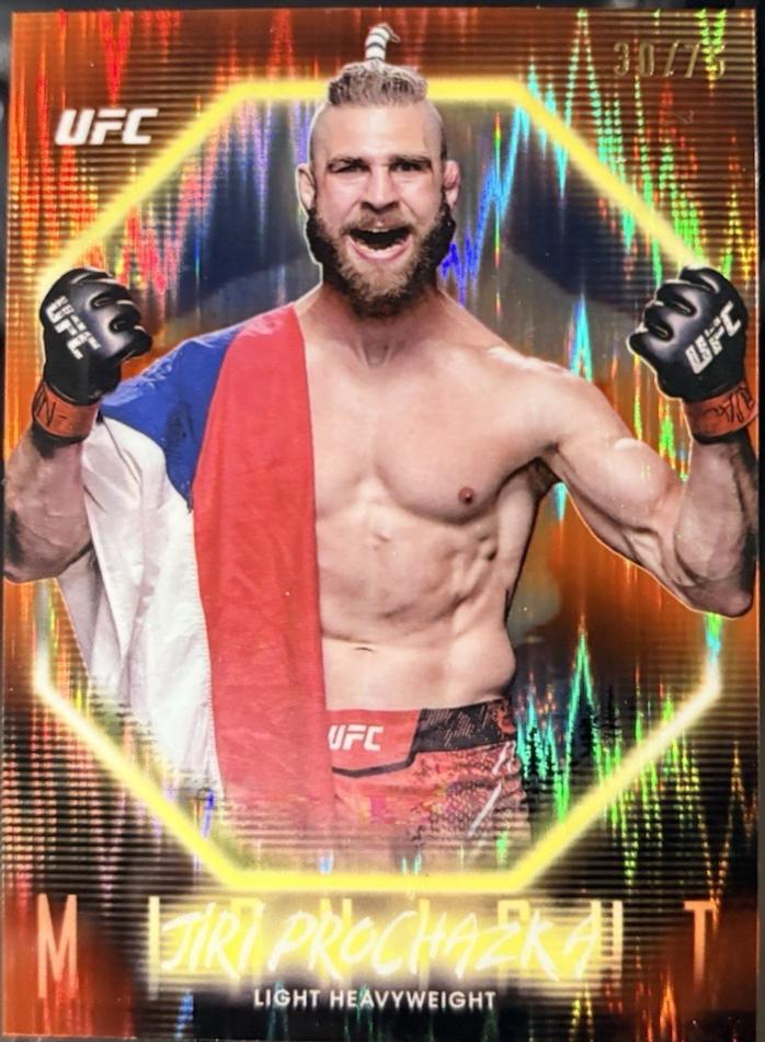 Jiri Prochazka 2025 Topps Midnight UFC Base #28 Dusk