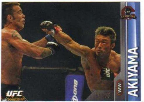 Yoshihiro Akiyama 2015 Topps UFC Champions Base #56 Blue
