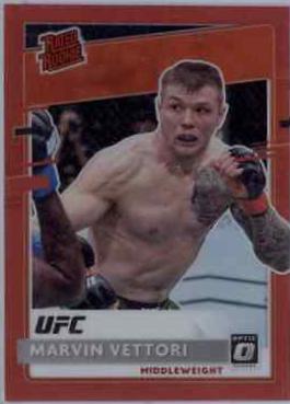 Marvin Vettori 2021 Panini Chronicles UFC Base Optic Rated Rookies #209 Red