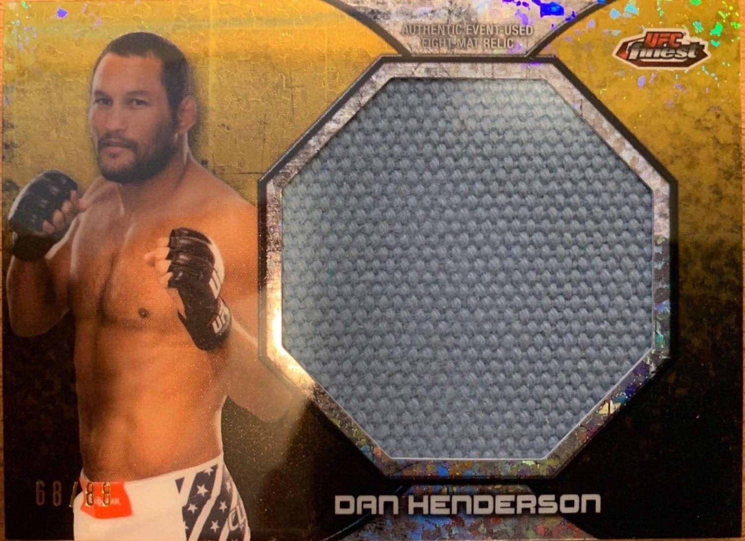 Dan Henderson 2013 Topps Finest UFC Base #6 Gold
