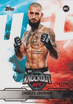 Charles Jourdain 2025 Topps Knockout UFC Base #49 Gold