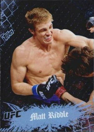 Matt Riddle 2010 Topps UFC Main Event Base #50 Diamond