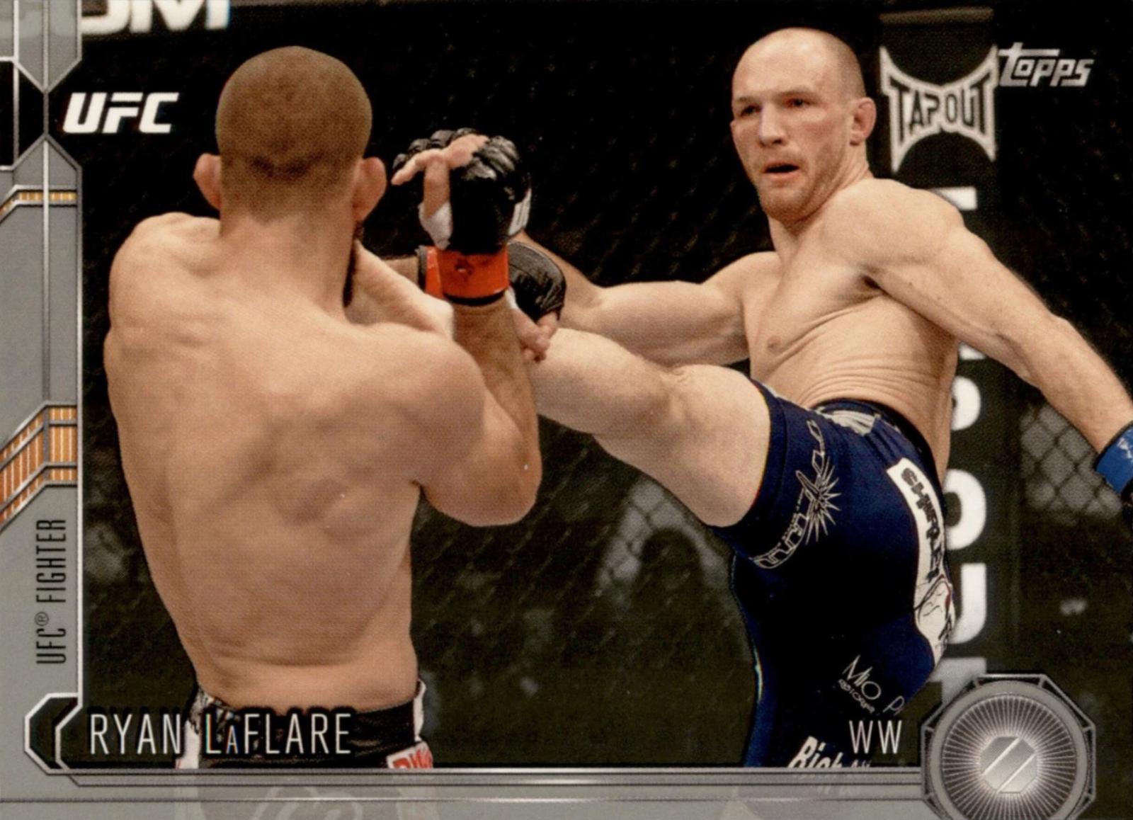 Ryan LaFlare 2015 Topps UFC Chronicles Base #184 Silver