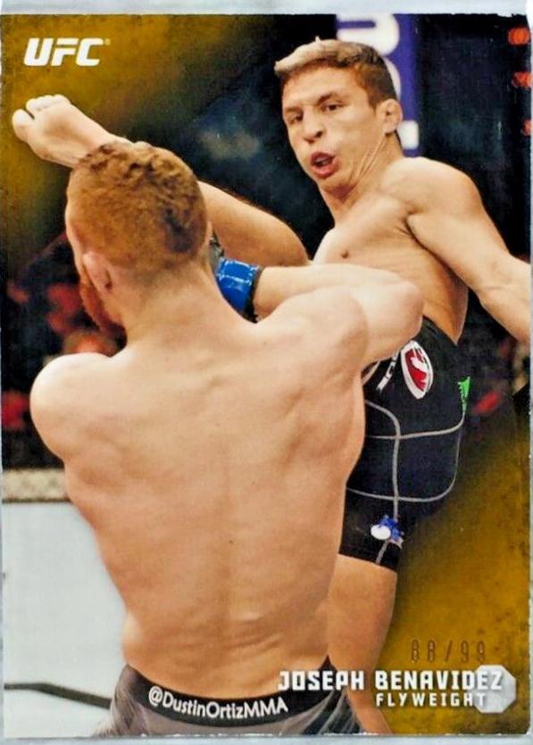 Joseph Benavidez 2015 Topps UFC Knockout Base #69 Gold