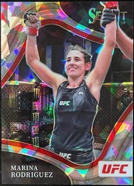 Marina Rodriguez 2022 Panini Select UFC Octagonside #233 Lucky Envelopes