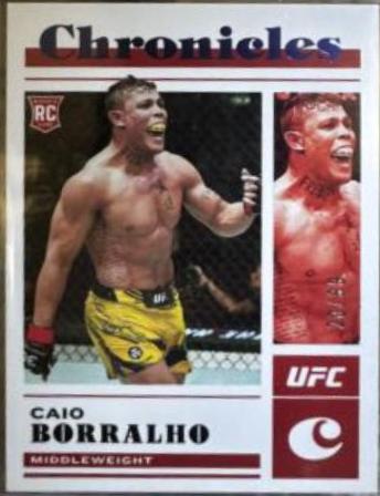Caio Borralho 2023 Panini Chronicles UFC Base Chronicles #76 Blue