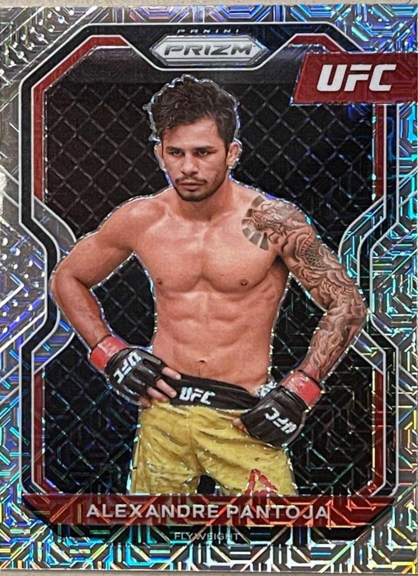 Alexandre Pantoja 2021 Panini Prizm UFC Base #46 Mojo
