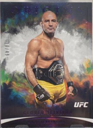 Glover Teixeira 2022 Panini Chronicles UFC Base Origins #135 Purple