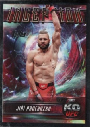 Jiri Prochazka 2025 Topps Knockout UFC Inception #IN-97 Platinum