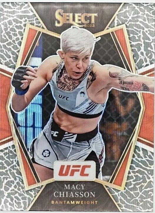 Macy Chiasson 2022 Panini Select UFC Premier Level #196 Elephant