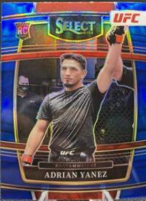 Adrian Yanez 2022 Panini Select UFC Concourse #59 Silver