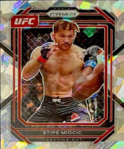 Stipe Miocic 2023 Panini Prizm UFC Base #196 Ice