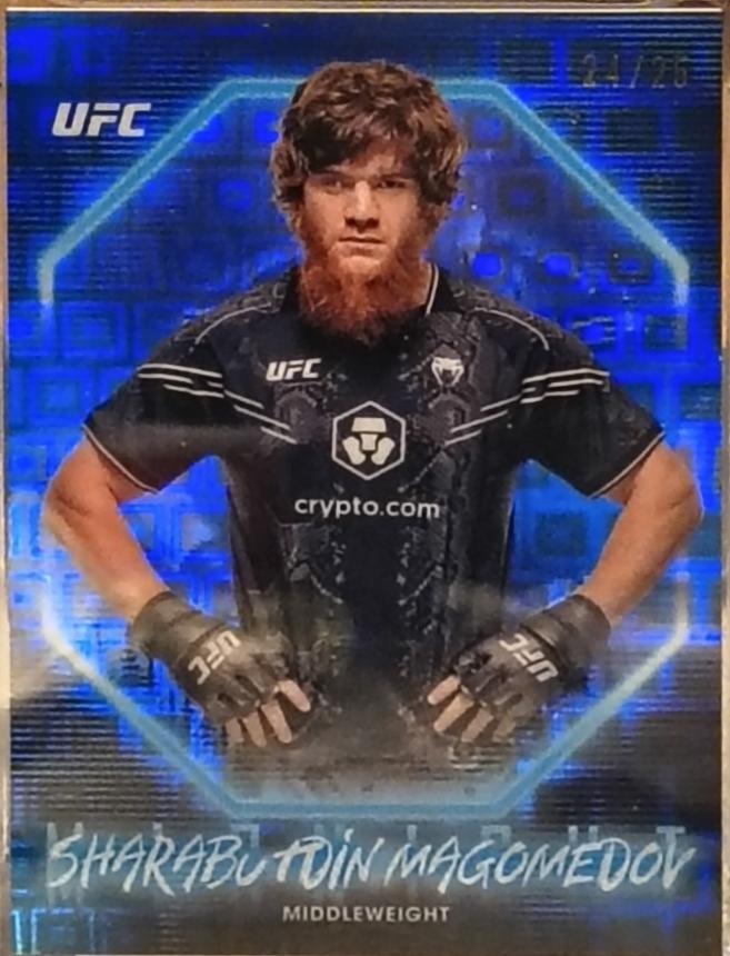 Shara Magomedov 2025 Topps Midnight UFC Base #51 Moonrise