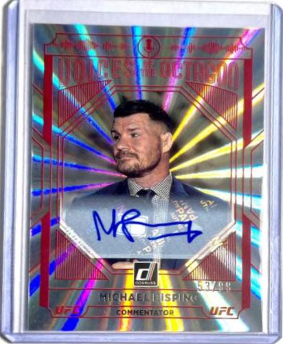 Michael Bisping 2022 Panini Donruss UFC Base #225 Silver