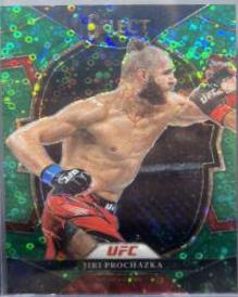 Jiri Prochazka 2023 Panini Select UFC Concourse #46 Green Disco