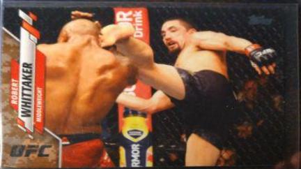 Robert Whittaker 2020 Topps UFC Base #40 Camo