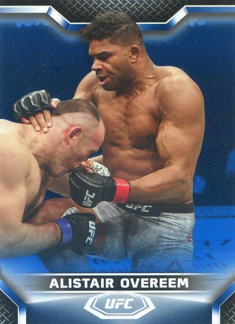 Alistair Overeem 2020 Topps UFC Knockout Base #30 Blue