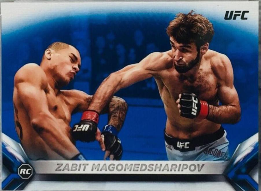 Zabit Magomedsharipov 2018 Topps UFC Knockout Base #50 Blue