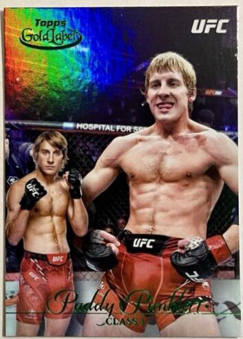 Paddy Pimblett 2024 Topps Gold Label UFC Base Class III #46 Green