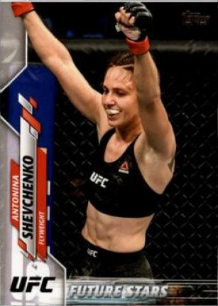 Antonina Shevchenko 2020 Topps UFC Base #85 Red