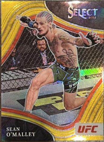 Sean O'Malley 2022 Panini Select UFC Octagonside #287 Gold