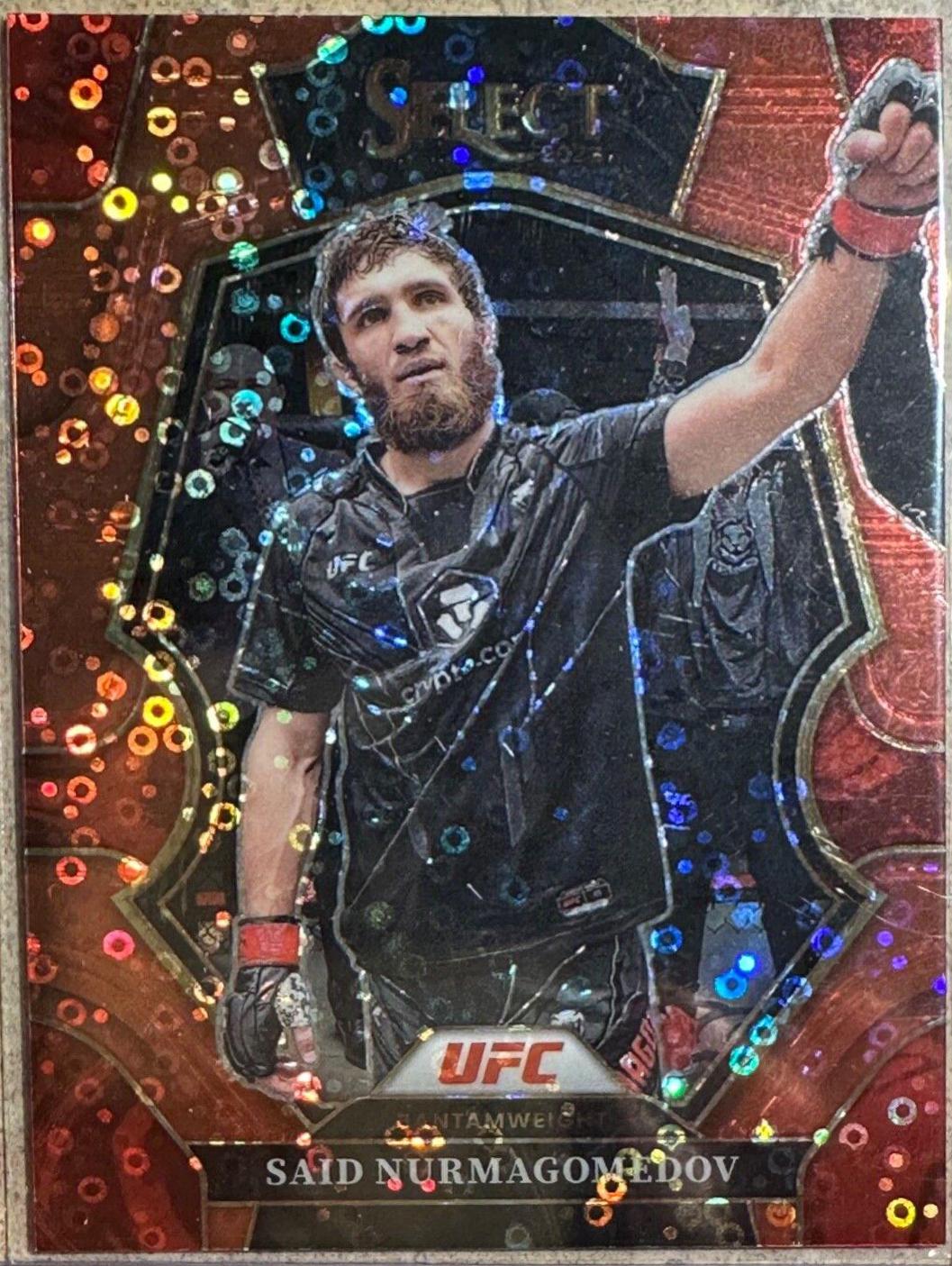 Said Nurmagomedov 2023 Panini Select UFC Premier Level #111 Red Disco