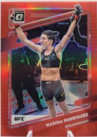 Marina Rodriguez 2022 Panini Donruss Optic UFC Base #11 Red