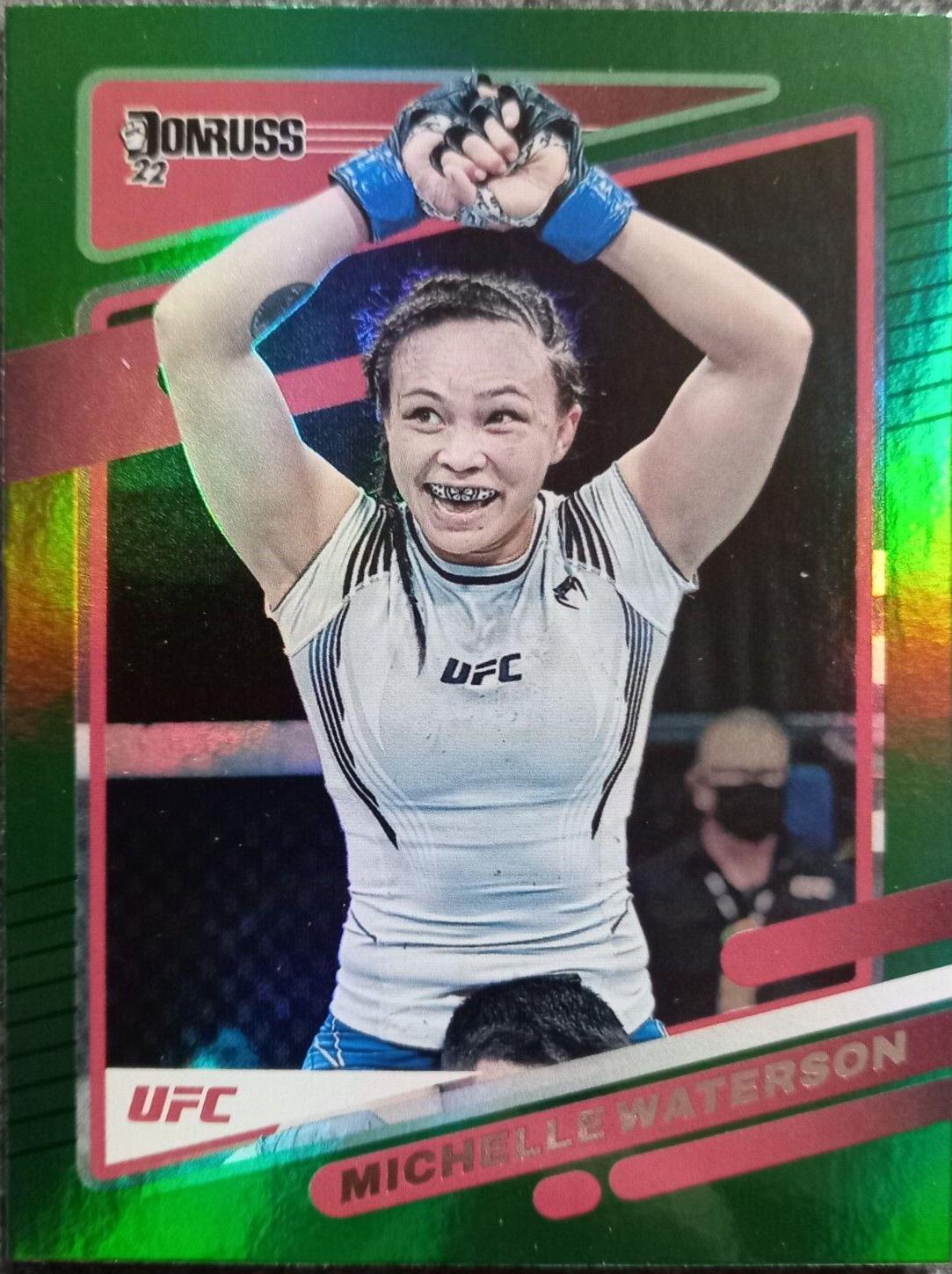 Michelle Waterson-Gomez 2022 Panini Donruss UFC Base #181 Green