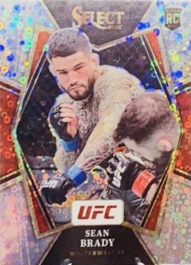 Sean Brady 2022 Panini Select UFC Premier Level #137 Disco