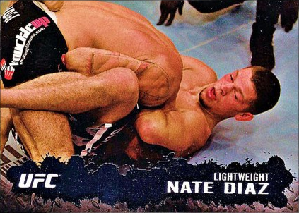 Nate Diaz 2009 Topps UFC Round 2 Base #3 Diamond