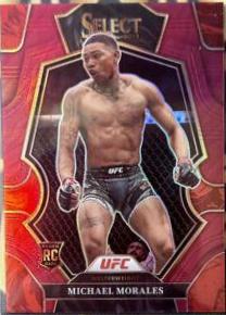 Michael Morales 2023 Panini Select UFC Premier Level #157 Maroon