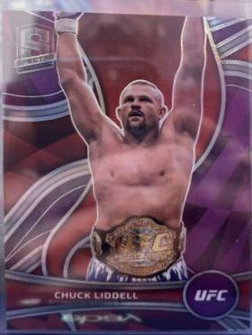 Chuck Liddell 2022 Panini Chronicles UFC Base Spectra #399 Purple