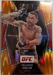 Frankie Edgar 2022 Panini Select UFC Premier Level #152 Orange Flash