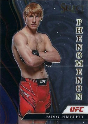 Paddy Pimblett 2022 Panini Select UFC Phenomenon #25 Black Flash