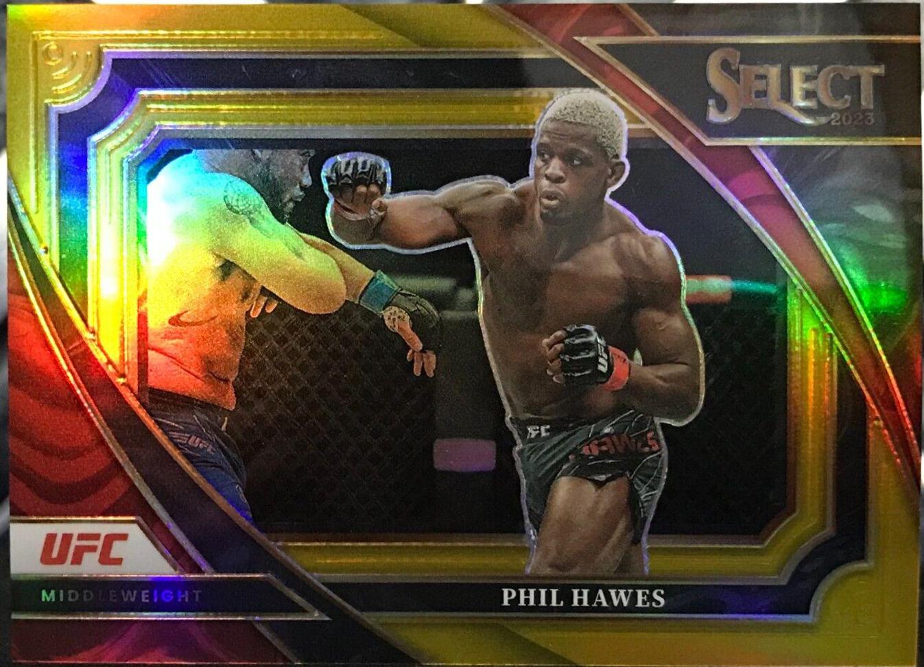 Phil Hawes 2023 Panini Select UFC Mezzanine #320 Gold