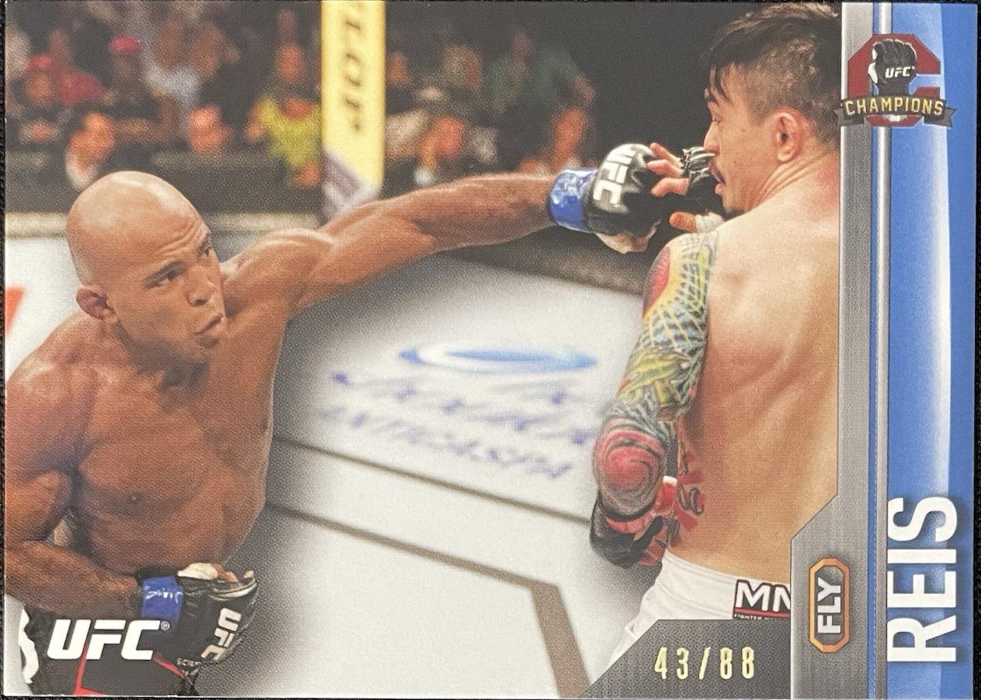 Wilson Reis 2015 Topps UFC Champions Base #52 Blue