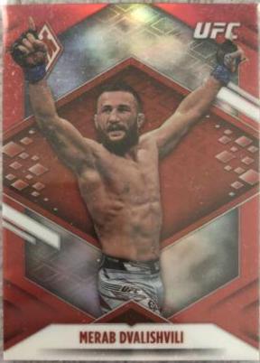 Merab Dvalishvili 2022 Panini Chronicles UFC Base Phoenix #302 Red