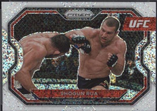 Mauricio Rua 2021 Panini Prizm UFC Base #153 White Sparkle