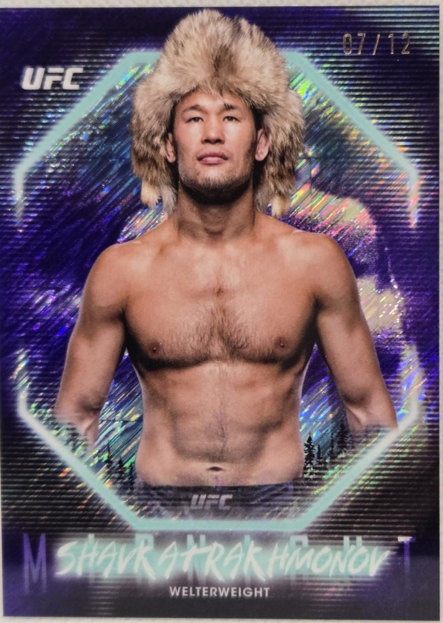 Shavkat Rakhmonov 2025 Topps Midnight UFC Base #61 Midnight