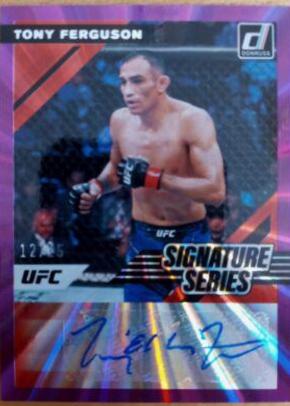 Tony Ferguson 2022 Panini Donruss UFC Signature Series #21 Black