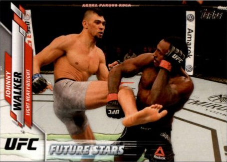 Johnny Walker 2020 Topps UFC Base #76 Camo