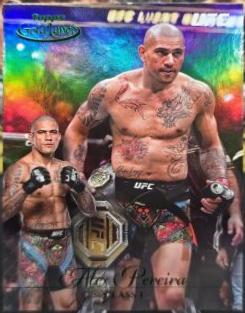 Alex Pereira 2024 Topps Gold Label UFC Base Class I #81 Green