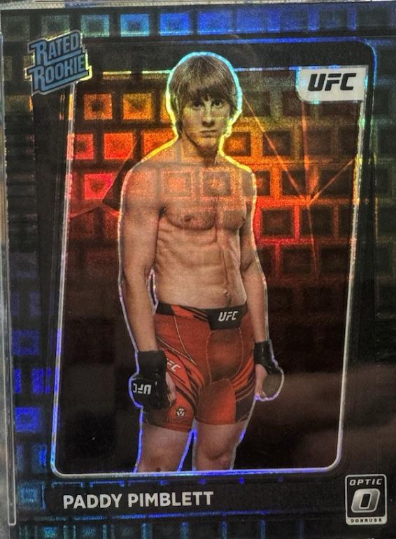 Paddy Pimblett 2022 Panini Donruss Optic UFC Base #103 Black Pandora