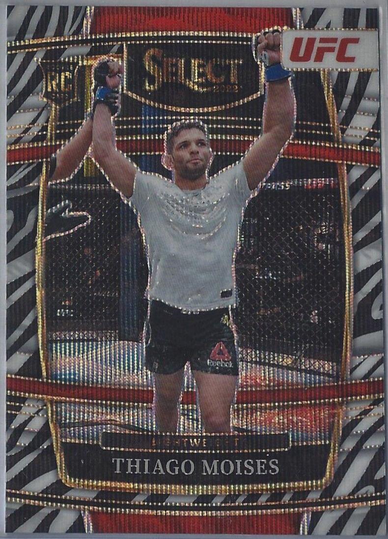 Thiago Moises 2022 Panini Select UFC Concourse #24 Zebra