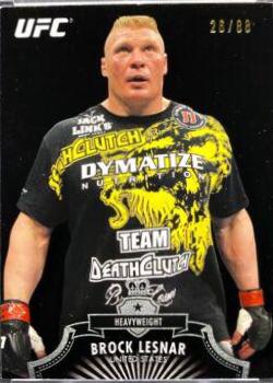 Brock Lesnar 2012 Topps UFC Bloodlines Base #132 Black