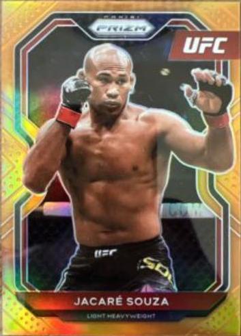 Ronaldo Souza 2021 Panini Prizm UFC Base #21 Orange