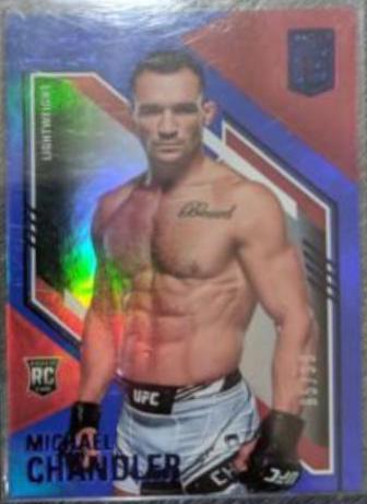 Michael Chandler 2021 Panini Chronicles UFC Base Elite #148 Blue